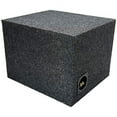 Sound Connection Car Audio Single 10" Vented Subwoofer Stereo Sub Box