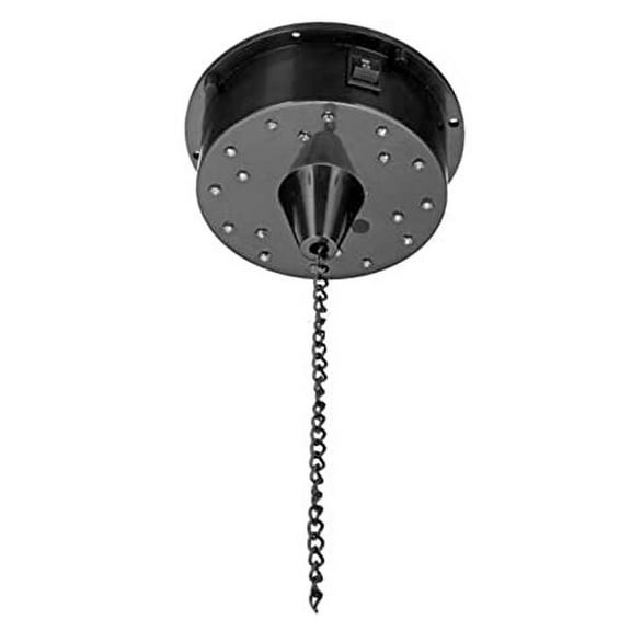 Sound Control 18 LED Lights,Glass Rotating Mirror Disco Ball Motor,Mirror Reflection Ball Hanging for Disco DJ Party Light - with Ball