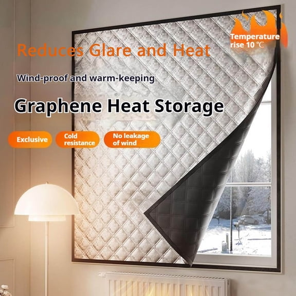 Sound Dampening Curtains, Thermal Insulated Noise Reducing Window Cover, Thick Layered Fabric RV Window Insulation for Summer Heat Winter Warmth, Blackout Privacy Drapes for Street Noise