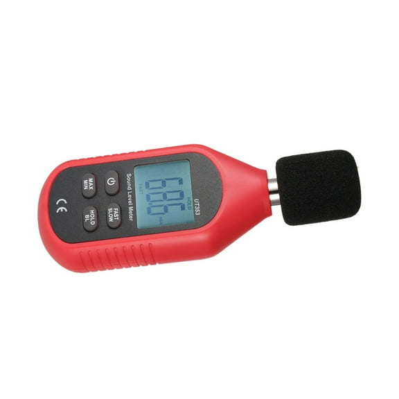 Sound Decibel Meter Digital Sound Level Meter Portable SPL Meter 30dB To 130dB With LCD Display Backlight Data Hold Function For Home Factories