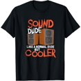 thumbnail image 1 of Sound Dude Like A Normal Dude But Cooler Recording Engineer T-Shirt, 1 of 3