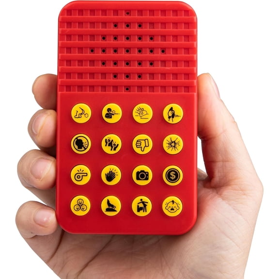 Sound Effects Machine with 16 Hilarious Sounds- Easter Basket Stuffers- Prank Noise Maker for Parties Office Home, Portable Sound Maker for Adults, White Elephant Gifts & Gift Exchanges