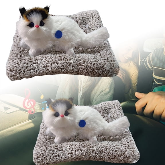 Sound Emitting Companion Pet Car Desktop Ornament Interactive Toy For Christmas And Kids Ages 5 Up