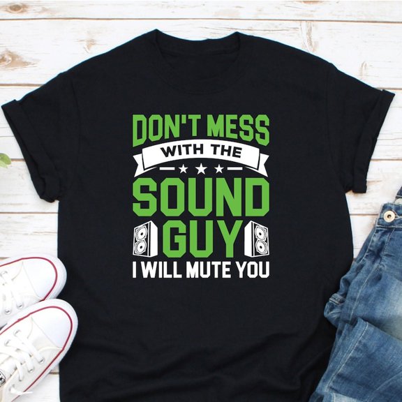 Sound Engineer Audio Professional Music Producer Technician Tshirt,for men and women up to 5XL