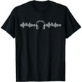 thumbnail image 1 of Sound Engineer Headset Heartbeat Audio Recording Editor T-Shirt, 1 of 4
