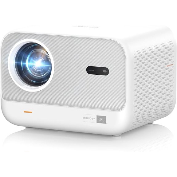 [Sound  High Brightness] Projector with WiFi and Bluetooth, Projector 4K Support, Auto Focus/Keystone Correction, 3D Sound Movie Proyector, Portable projector for Home & Outdoor
