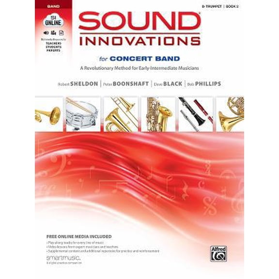 Pre-Owned Sound Innovations for Concert Band, Bk 2: A Revolutionary Method for Early-Intermediate Musicians (B-Flat Trumpet), Book & Online Media (Paperback) 0739067532 9780739067536