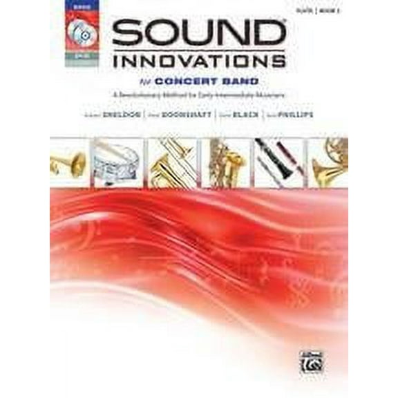Sound Innovations for Concert Band, Book 2-Flute-Book, CD & DVD