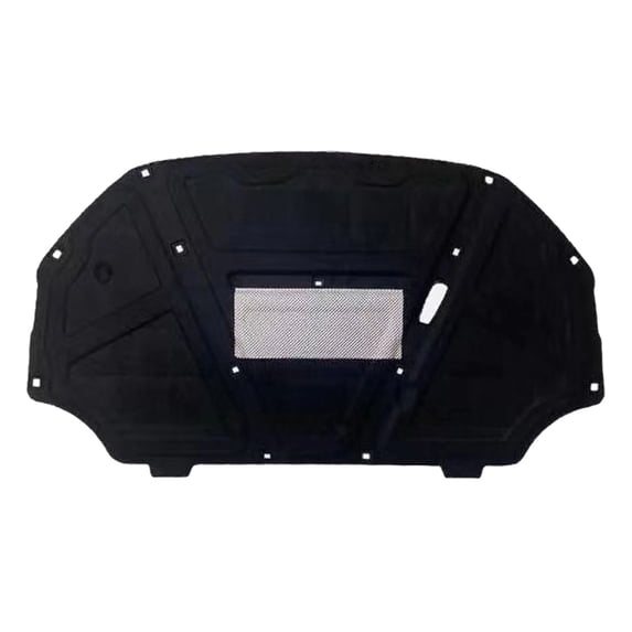 Sound Insulation Cotton For Volkswagen For Jetta A6 2012-2018, Front Engine Insulation Cotton Soundproof Pad Cover Fireproof Mat Car Accessories-black-Style B