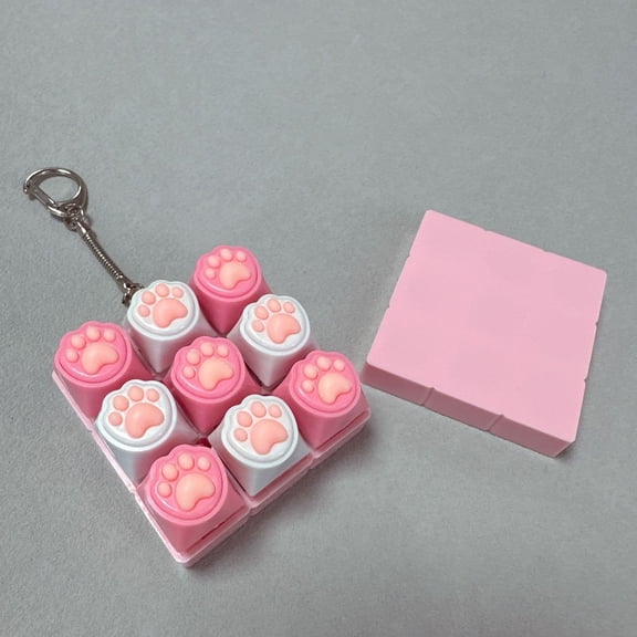 Sound Keyboard Fidget Toy,Fidget Keyboard for Stress Relief, Sound Keyboard Fidget Clicker for Office, School, Travel, Anxiety Keyboard Keychain Gift