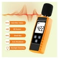 thumbnail image 1 of Sound Level Meter Digital Handheld DB Meter Sound Monitor Noise Level Meter 30-130dB Decibels Mini Sound Meter ,Accurate Measurement, 1 of 6