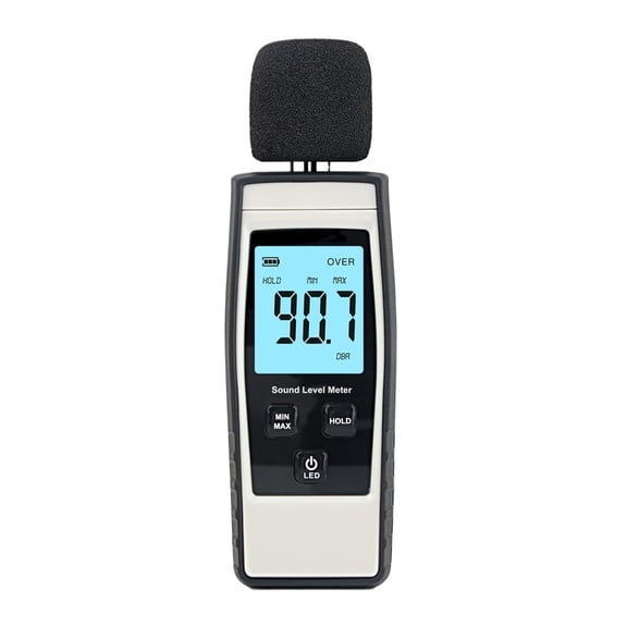 Sound Level Meter Digital Handheld DB Meter Sound Monitor Noise Level Meter 30-130dB Decibels Mini Sound Meter