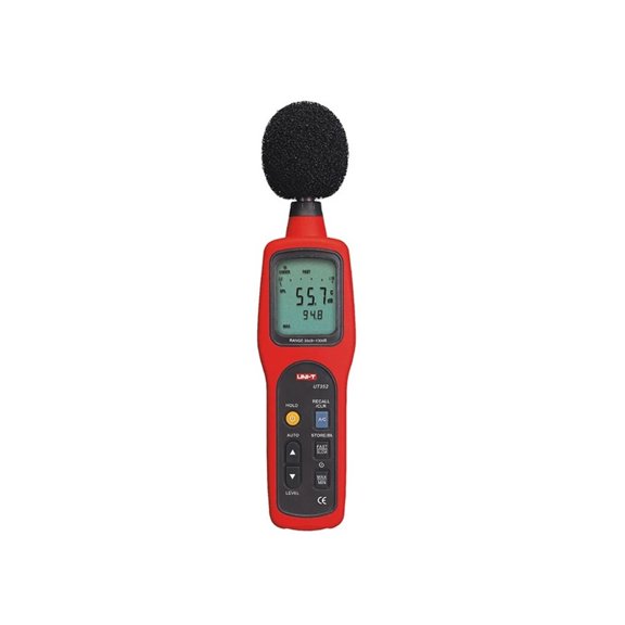 Sound Level Meter Digital Noise 130dB Table High Limit / Low Alarm Data Storage LCD Backlight Anal ,Feature Packed