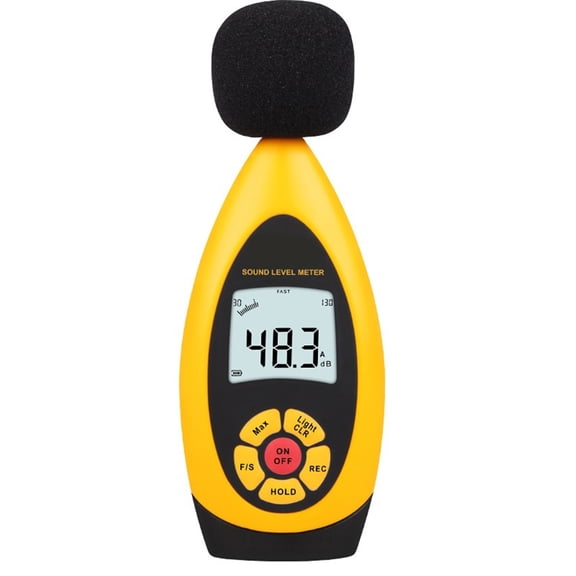Sound Level Meter LCD Digital Noise Meter Handheld Decibel Meter Noise Tester ,Portable