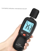 Sound Level Meter,Noise Decibel Sound Meter Decibel Tester 30-130dba Lcd Sound Meter Eryue 30-130dba Rusuo Xibany