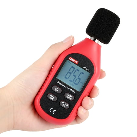 Sound Level Meter,Sound Meter Lcd Display Sound Ut353 Lcd Display Noise Decibel Tester Meter Noise Decibel Hxber Rookin Siuke