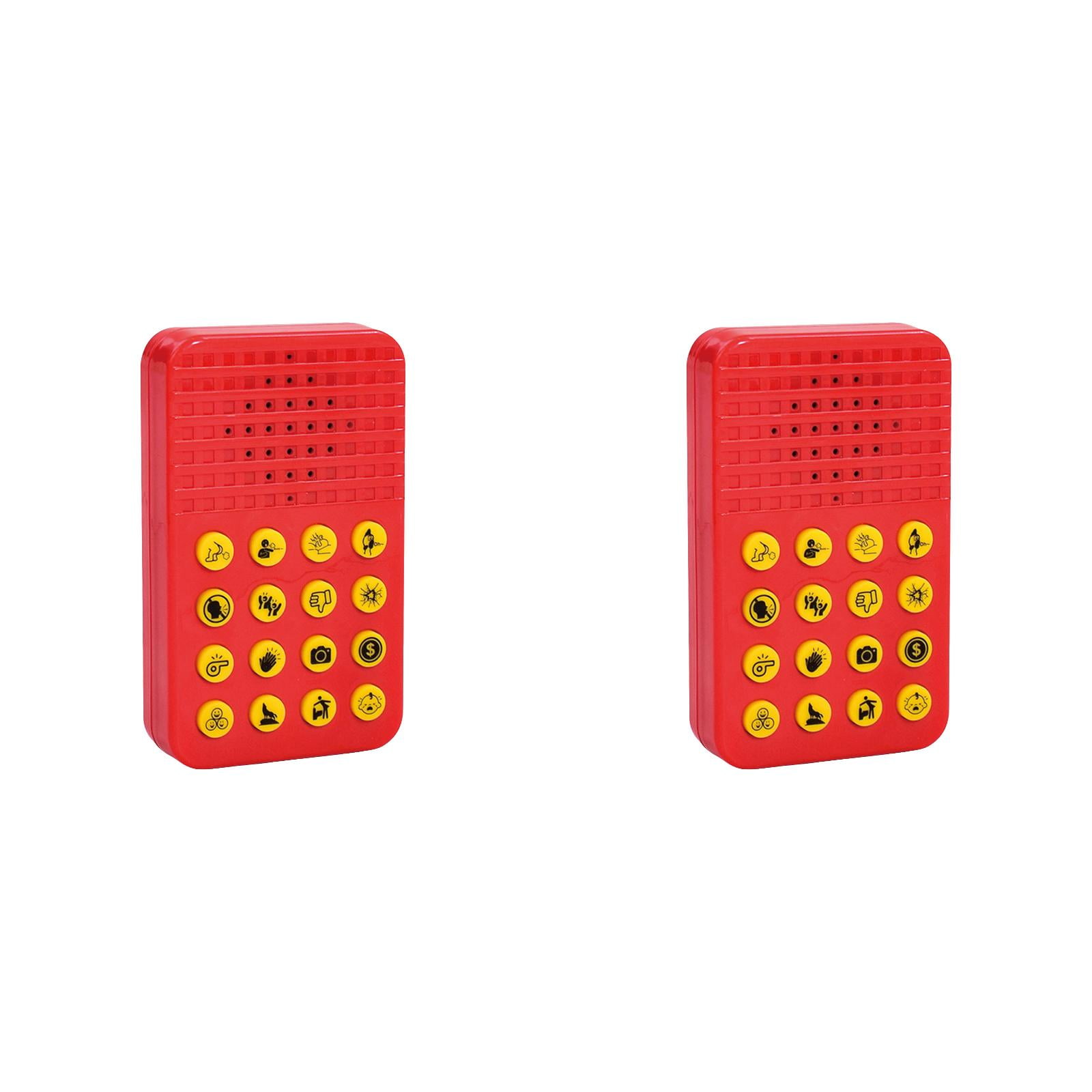 Sound Machine with 16 Sound Effects,Electronic Sound Maker,Prank Items Gift for Adults,Fart Noise Maker Pranks,Prankster Stuff for Adults,Funny Game Machine Red