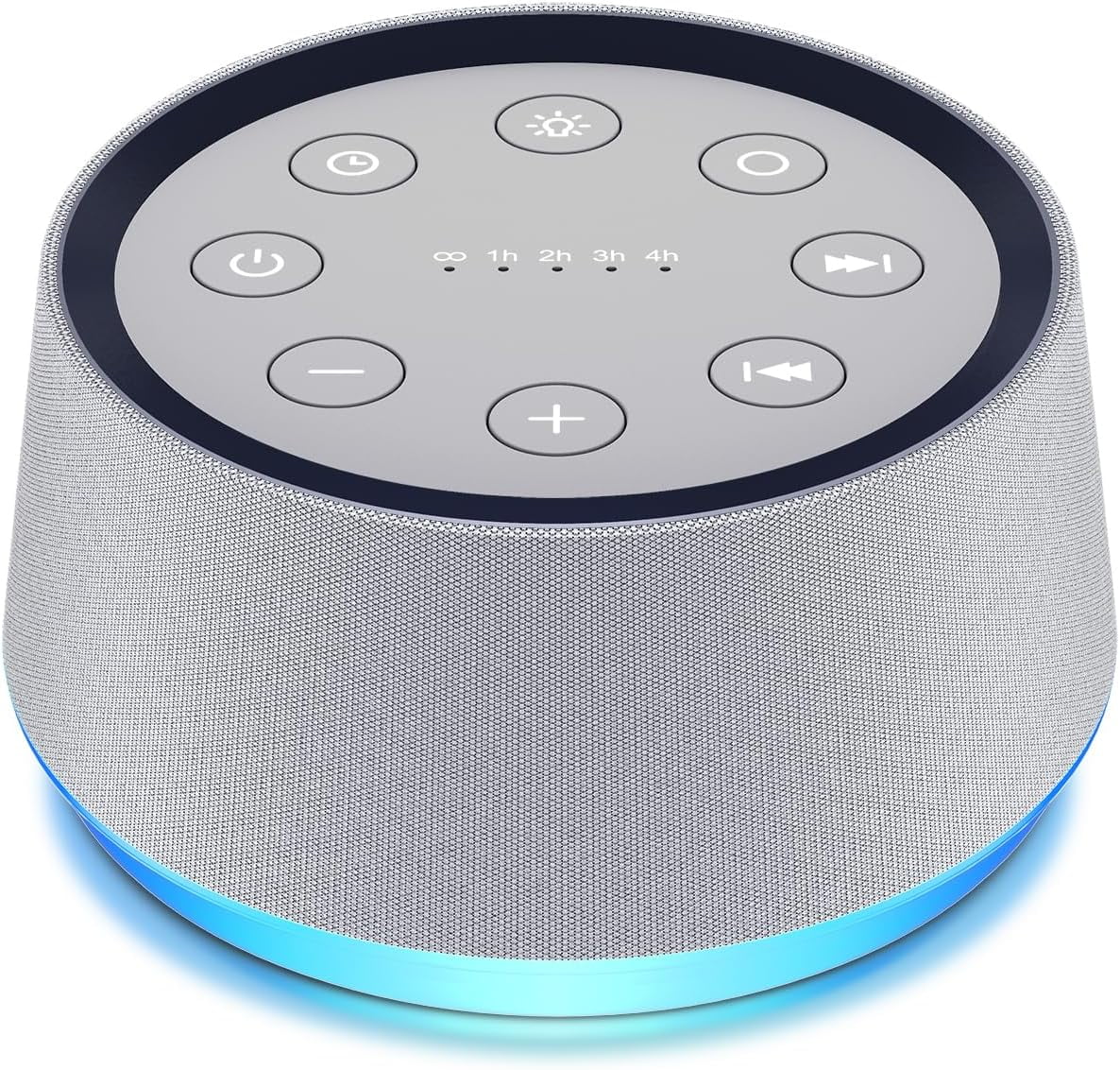 Sound Machine with 30 Soothing Sounds White Noise Machine 12 Colors Night Light for Baby Adults Kids Sleep Machines 36 Volume Levels 5 Timers for Home Office