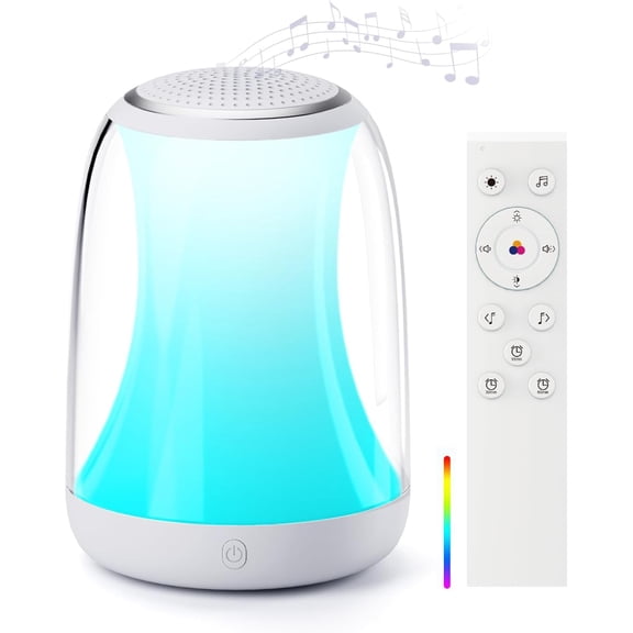 Sound Machine for Sleep Night Light, Lullight White Noise Sound Machine Baby Remote/Touch Control,27 Soothing Sounds Timer Sleep Machine Trainer for Adults Kids Nursery Lullaby Bedroom