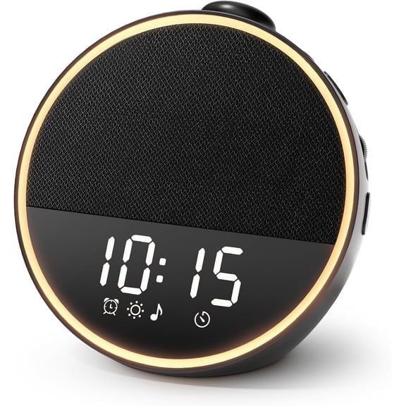 Sound Machine for Sleep, Alarm Clock, Night Light, Sleep Routine