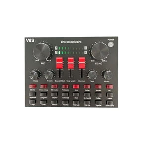 Sound Mixers With Reverbs Effects Real Time Vocal Monitoring For Podcasts Live Broadcasts