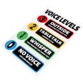 thumbnail image 1 of Sound Noise Level Wall Sticker Classroom Rules Decoration Work, 1 of 8