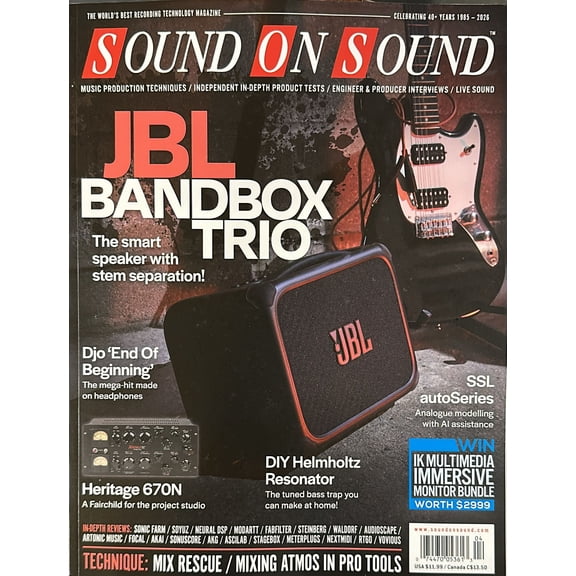 Sound On Sound Magazine April 2026
