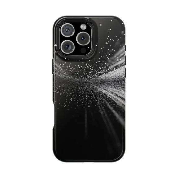 Sound Particles Digital Spectrum Art Case for iPhone 17 11 12 13 14 15 ...