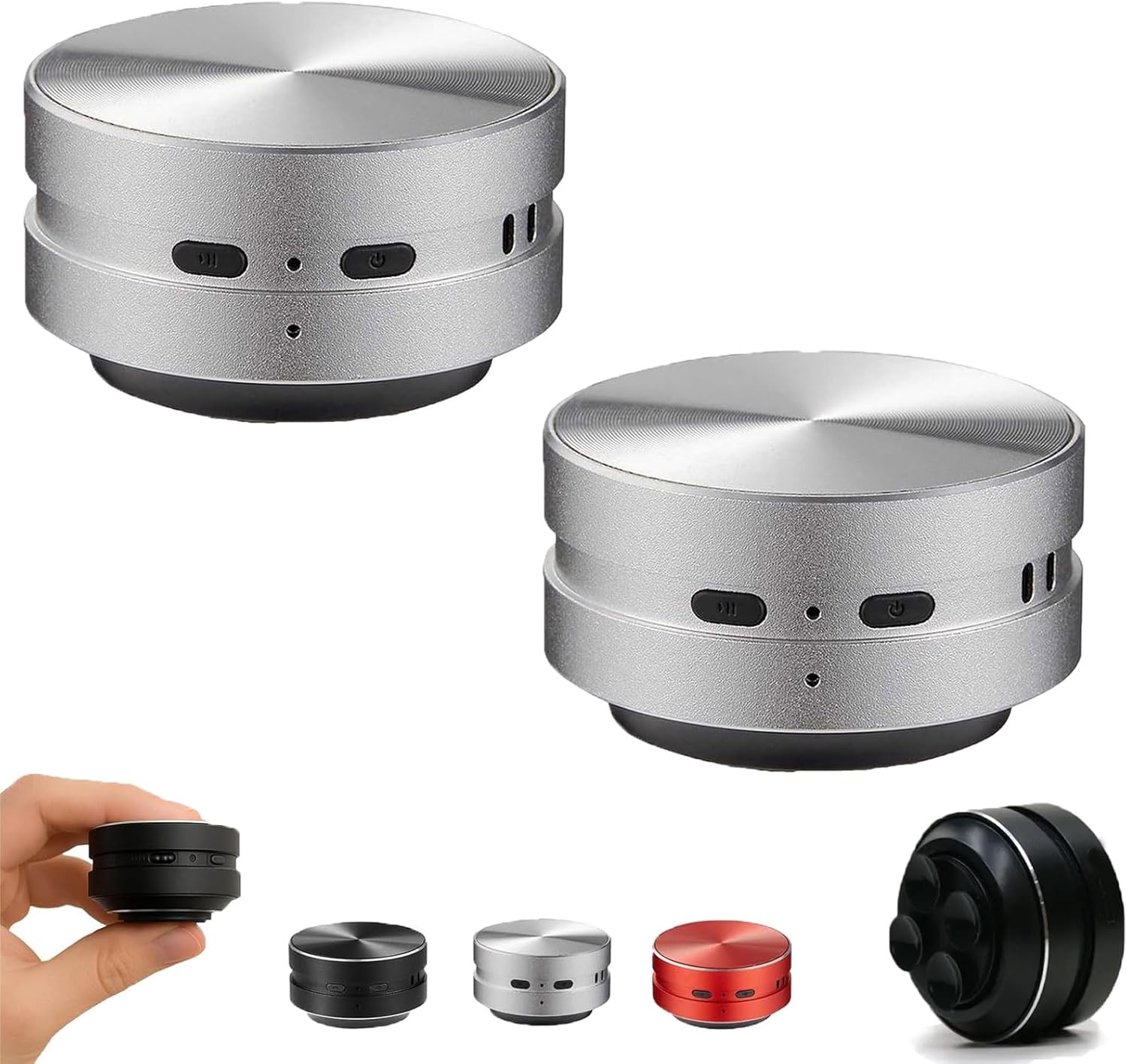 Enceinte Portable Mini Stickatune à Conduction Osseuse - Avec Ventouse, Bluetooth 5.3, étanche, Pour Douche, Voiture