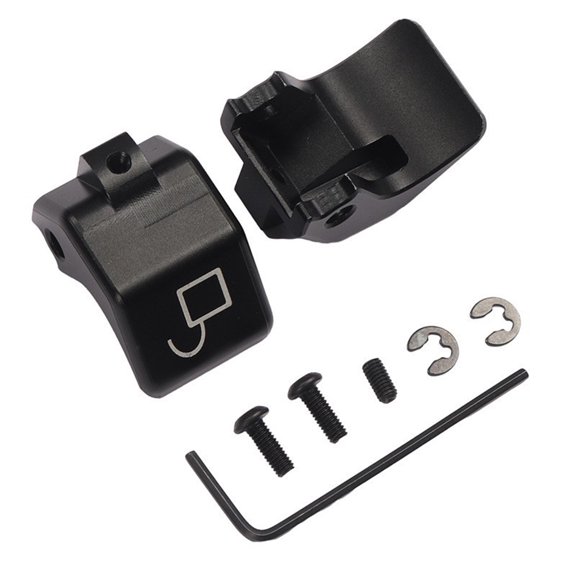 Sound Reducing Convertible Top Lock Set Fits 1990 Through 2005 Open Air Automobiles