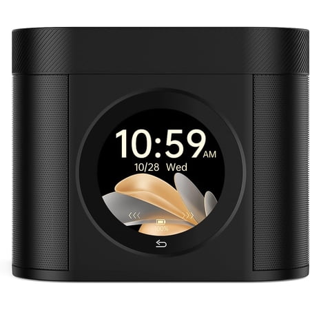Sound + Sleep SE Noise Machine - White Non-Looping Environmental/Nature Sounds for & Relaxation with Timer Headphone Jack White/Silver