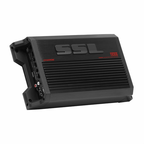 Sound Storm Laboratories CG1501M Charge Series Car Audio Amplifier 1500 High Output, 2/8 Ohm, High/Low Level Inputs, Low Pass Crossover, Hook up to Stereo and Subwoofer, Mosfet,11.72 x 6.5 x 2.5