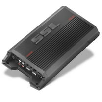 Sound Storm Laboratories Charge Series 1600W 4 Channel Vehicle Audio Amplifier, Black, 6.1 Pounds