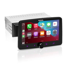 Sound Storm Laboratories DD7CPA-S Car Audio Stereo System - Apple CarPlay, Android Auto, Single Din with 7 inch Touchscreen, Bluetooth Audio & Calling Head Unit, No CD Player, Radio Receiver
