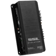 Sound Storm Laboratories EV200.2 Evolution Series Car Audio Amplifier - 200 High Output, 2 Channel, 2/8 Ohm, High/Low Level Inputs, Low Pass Crossover, Full Range, Hook Up To Stereo and Subwoofer