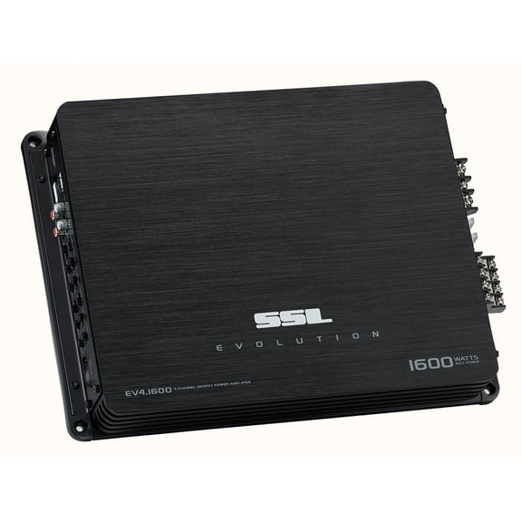 Sound Storm Laboratories EV4.1600 4 Channel 1600 Watt Car Amplifier, Bridgeable