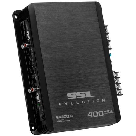 Sound Storm Laboratories EV400.4 4 Channel 400 Watt Car Amplifier, Full Range