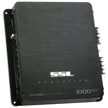 Sound Storm EVO4000.1 4000W Monoblock Car Amplifier - Class D Amp With Low Pass Crossover