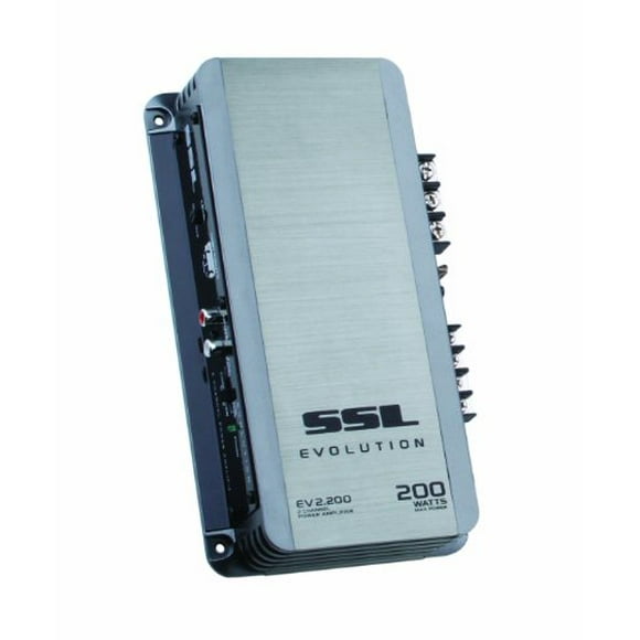 Sound Storm Labs EV2.200 Car Audio Amp 200W 2Ch Power Amplifier Ssl Stereo New