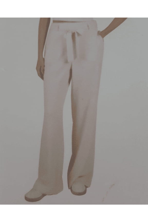 Sound/Style Womens Linen Pants - Light Tan - Large