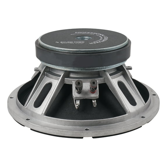 Sound Town 10" 250W Cast Aluminum Frame Woofer w/ 3" Voice Coil, Replacement Woofer for PA/DJ Speaker, Bass Guitar Cabinets (STLF-10GA)