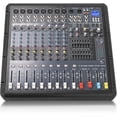 thumbnail image 1 of Sound Town 10-Channel 2x800W Powered Mixer w/ 2 Bus, DSP effects, USB MP3, Dual 7-band EQ, Phantom Power (TRITON-102PW), 1 of 5