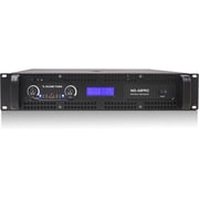 Sound Town 2-Channel 1800W Rack Mountable Professional Power Amplifier with Low Pass Filter, LCD Display NIX-A8PRO