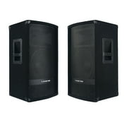 Sound Town 2-Pack 12 1200W 2-Way كامل النطاق Passive DJ PA Pro Audio Speaker مع برنامج تشغيل الضغط للصوت الحي ، كاريوكي ، بار ، الكنيسة ( METIS-112-PAIR )