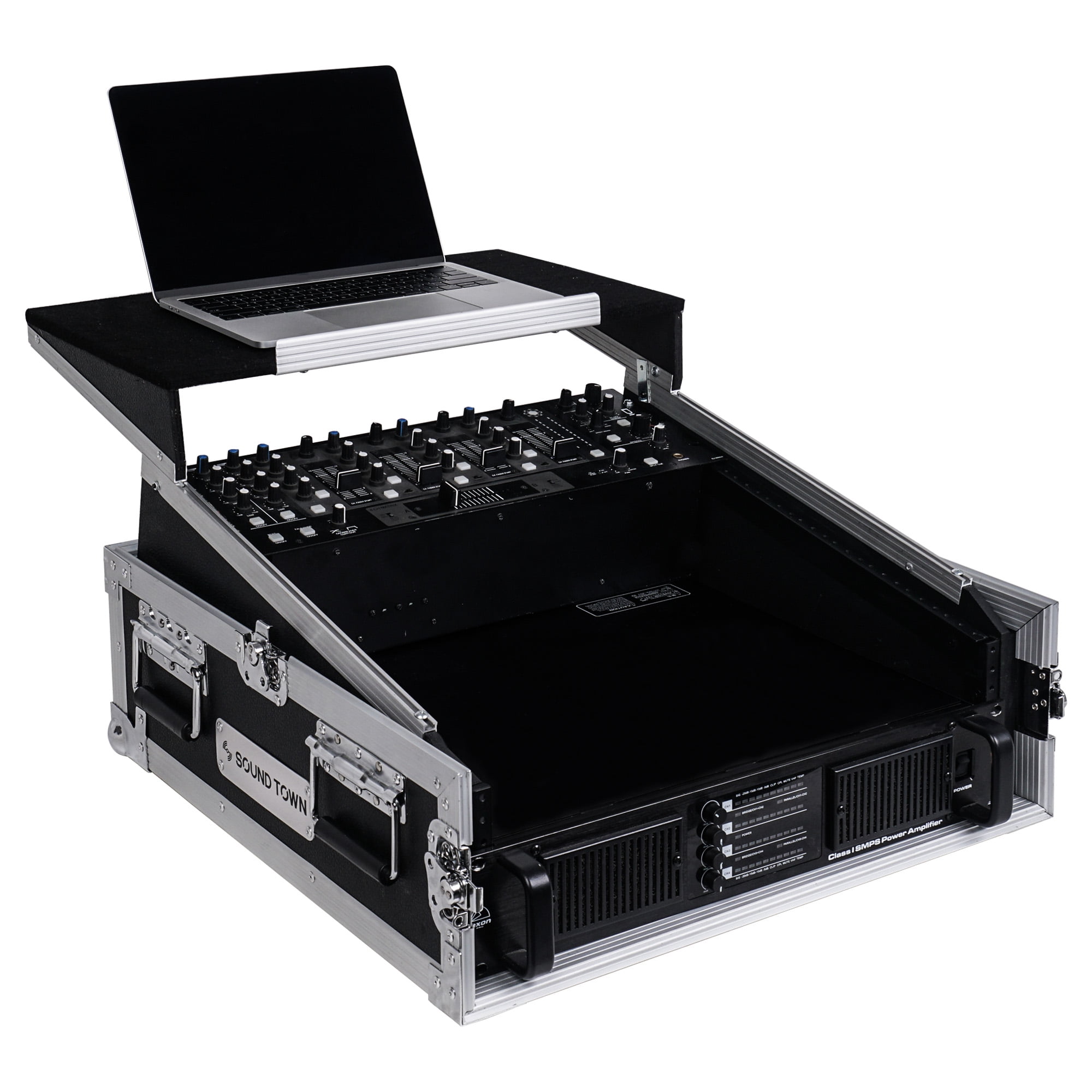 Sound Town Glide Laptop Platform Musical Instrument Cases, Plywood and ...