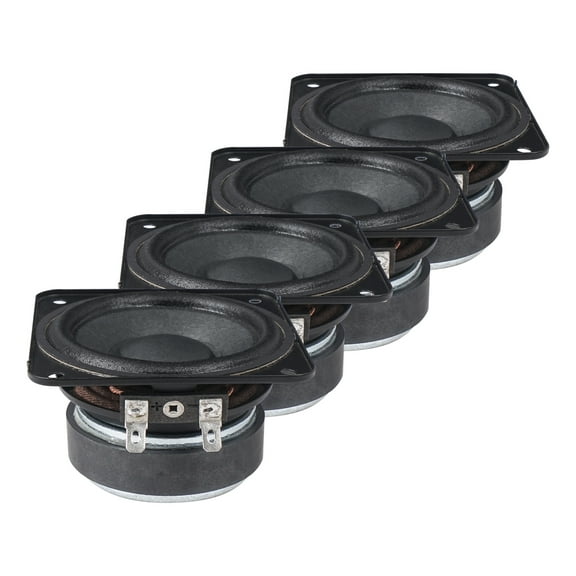 Sound Town 4-Pack 3" Full Range Speakers, Replacement Drivers for PA DJ Speakers, Column Speakers (STWF-3-4PACK)