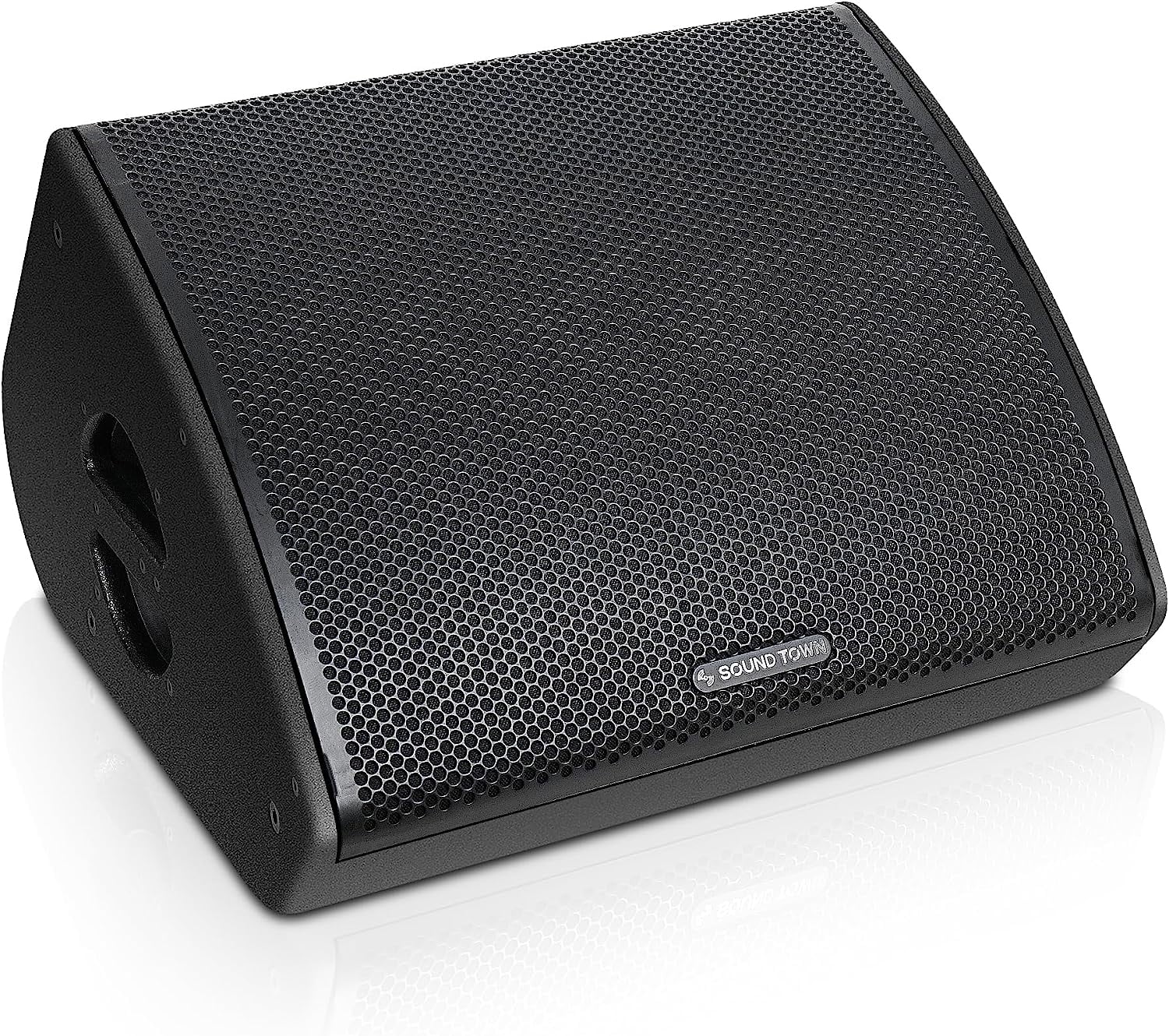 Sound Town CARME Series 12" Multipurpose Loudspeaker, with Coaxial Compression Driver, Birch Plywood for Installation, Live Sound, Karaoke, Bar, Church, Black (CARME-12MM)