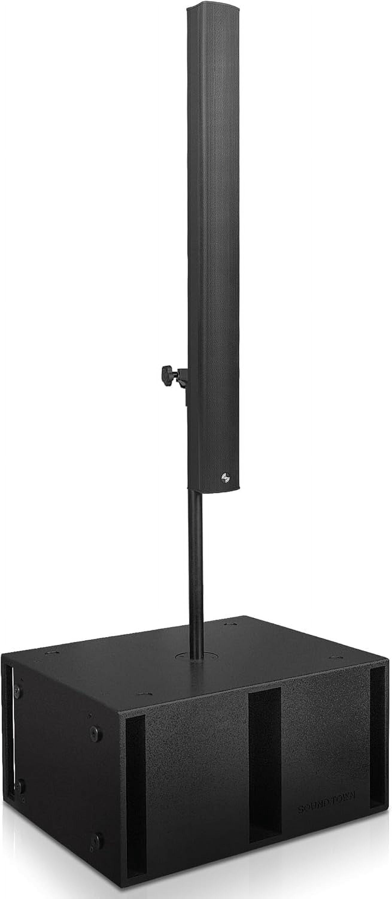 Sound Town CARME Series Powered Line Array Column Speaker System with ...
