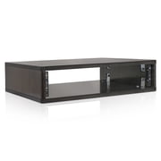 Sound Town DIY 2U Studio Rack with Solid Baltic Birch Plywood, Black Espresso, for Recording Room, Home Studio SDRK-Y2D