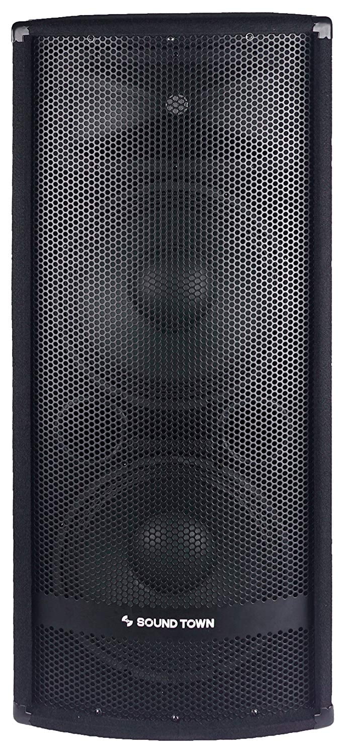  Sound Town Altavoz Pasivo DJ PA Stage Monitor METIS-12M 12  500W con controlador de compresión para sonido en vivo, bar, iglesia :  Instrumentos Musicales